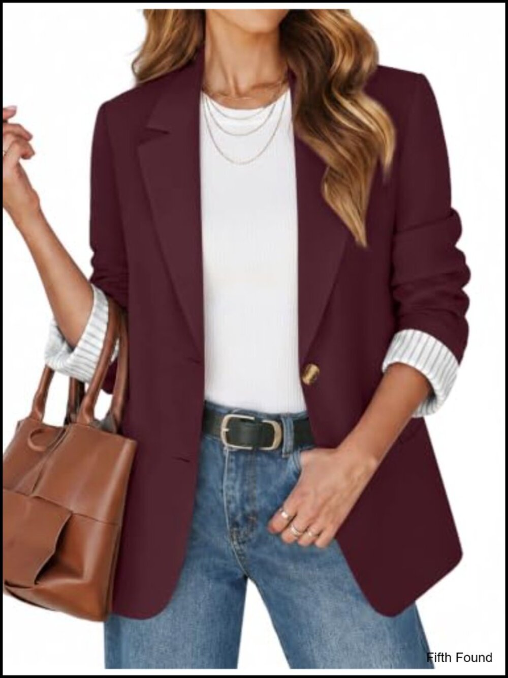 Womens Blazer Long Sleeve Work Suit Jacket Business Casual